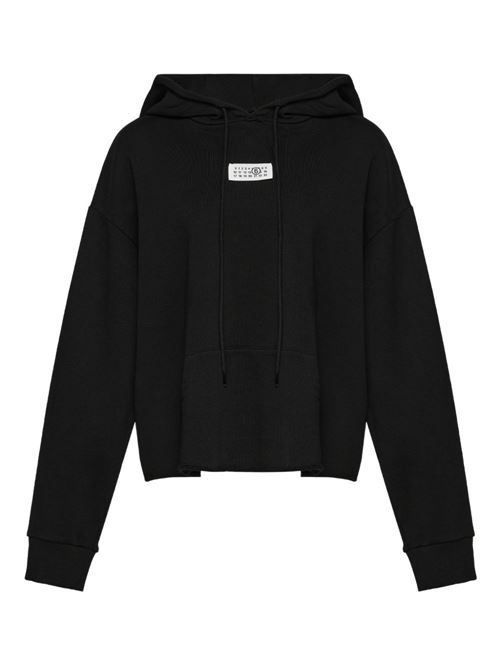 MM6 MAISON MARGIELA ロゴ コットン フーディ 送料無料