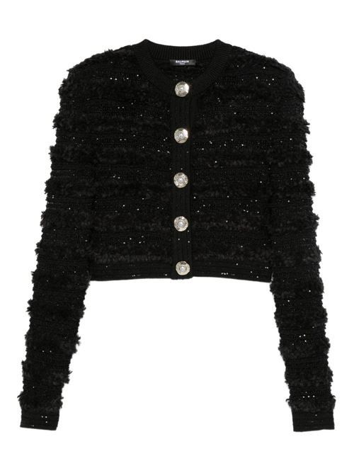 BALMAIN ツイードカーディガン 送料無料
