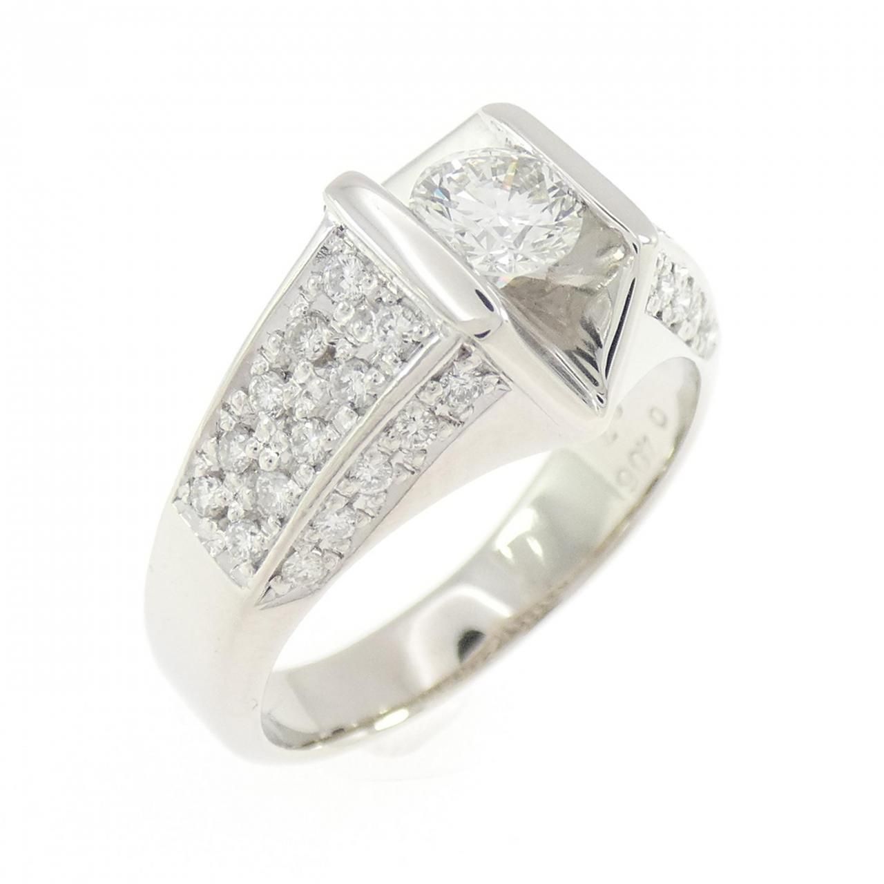 PT900 ダイヤモンド リング 0.406CT