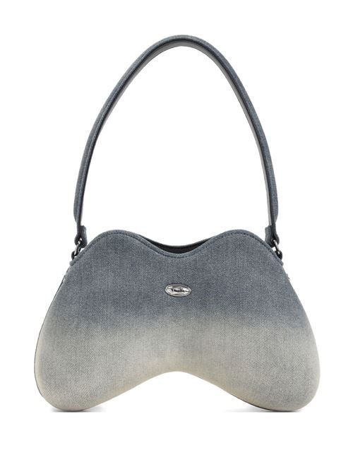 DIESEL DOUBLE-D デニム ショルダーバッグ 送料無料