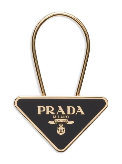 PRADA ラッカー仕上げ キーリング 送料無料