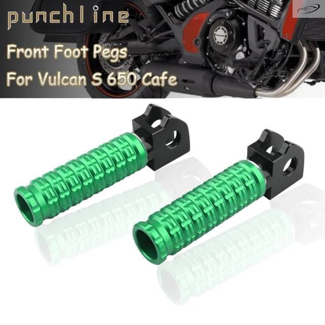Vulcan S650 2016-2023 Vulcan S 650 Cafe 2018-2023 Driver Front Foot Pegs Rider Footrests 9,279円