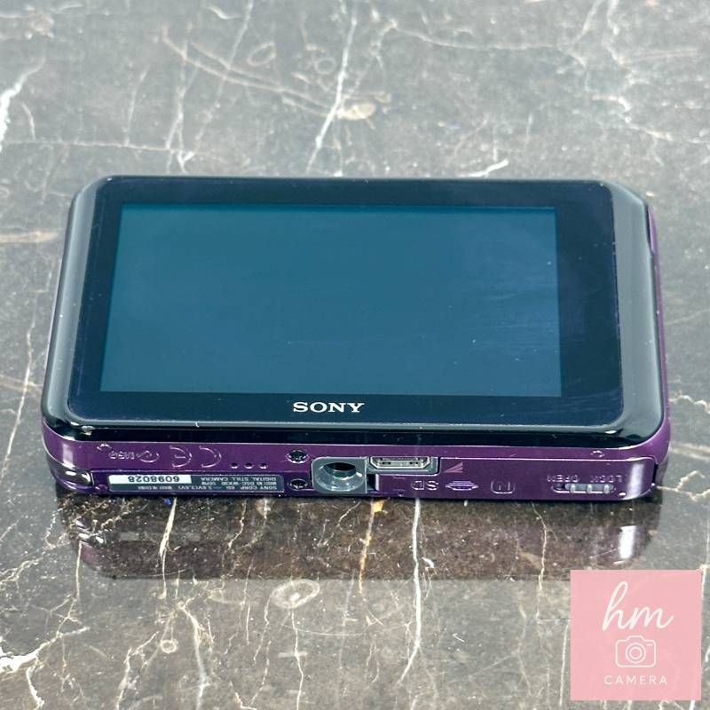 美品】SONY Cyber-shot DSC-WX30 バイオレット 1620万画素 光学5倍