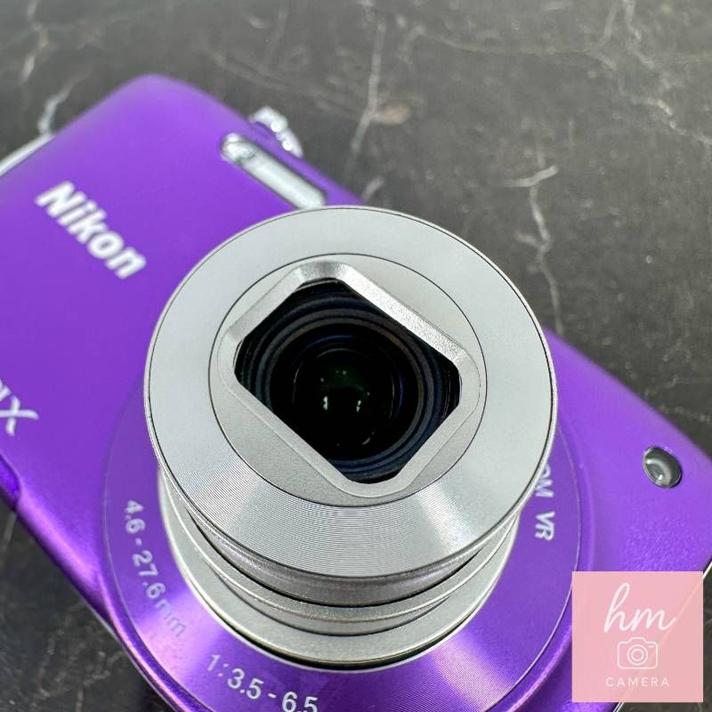 動作品Nikon Coolpix S3300 パープル コンパクトデジタルカメラ Nikon