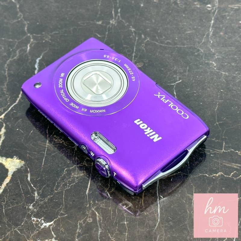 Nikon COOLPIX S3300 ラベンダーパープル 1602万画素 光学6倍ズーム