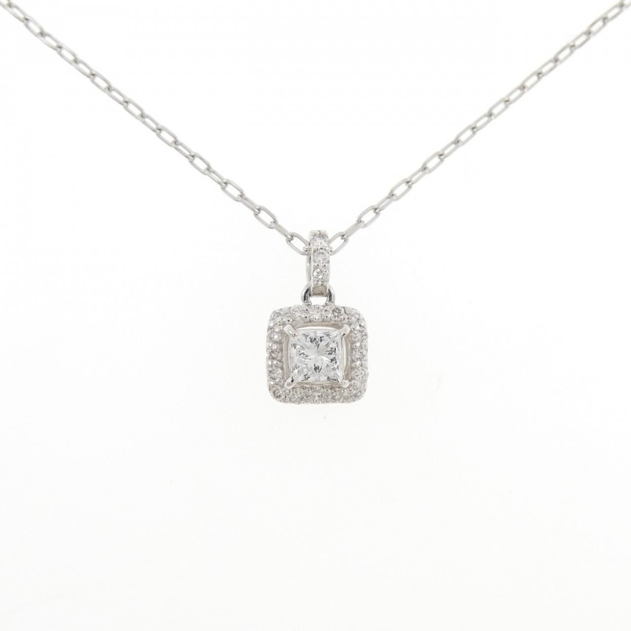 PT900/PT850 ダイヤモンド ネックレス 0.196CT