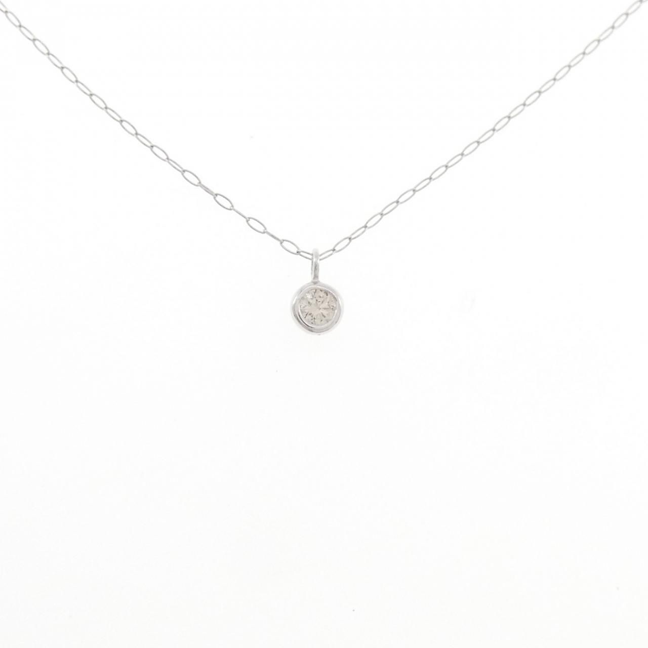 PT900/PT850 ダイヤモンド ネックレス 0.10CT