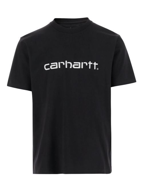 CARHARTT WIP ロゴ コットン Tシャツ 送料無料 15,960円