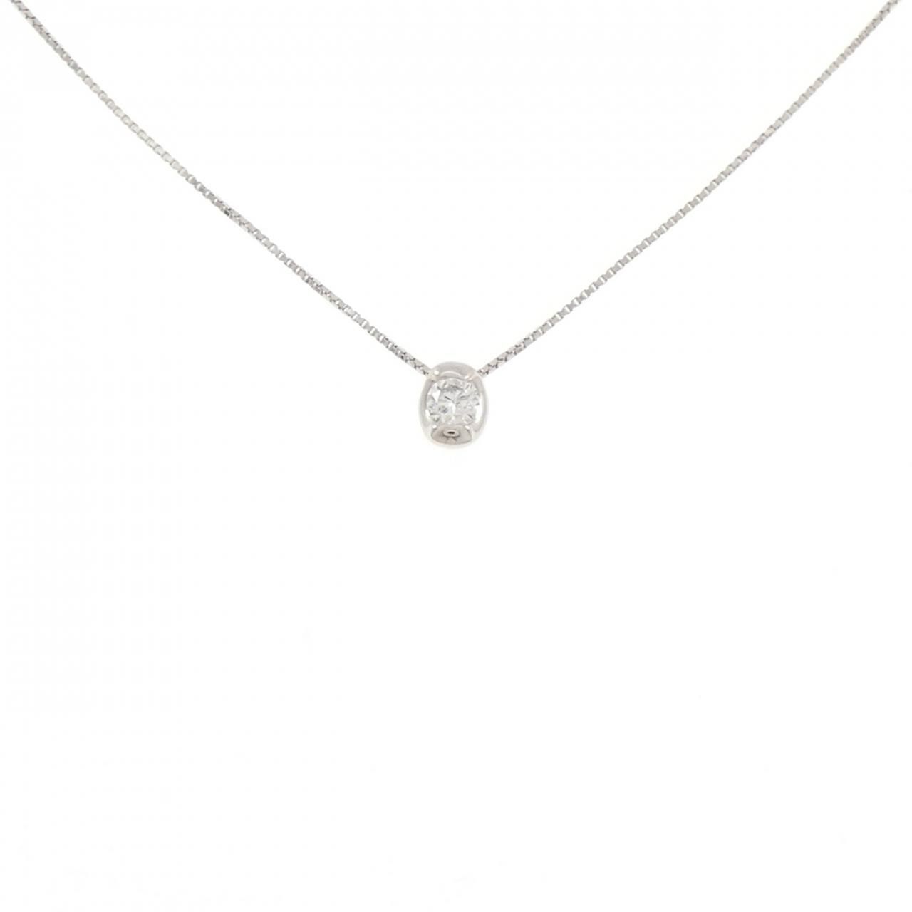 PT900/PT850 ダイヤモンド ネックレス 0.12CT