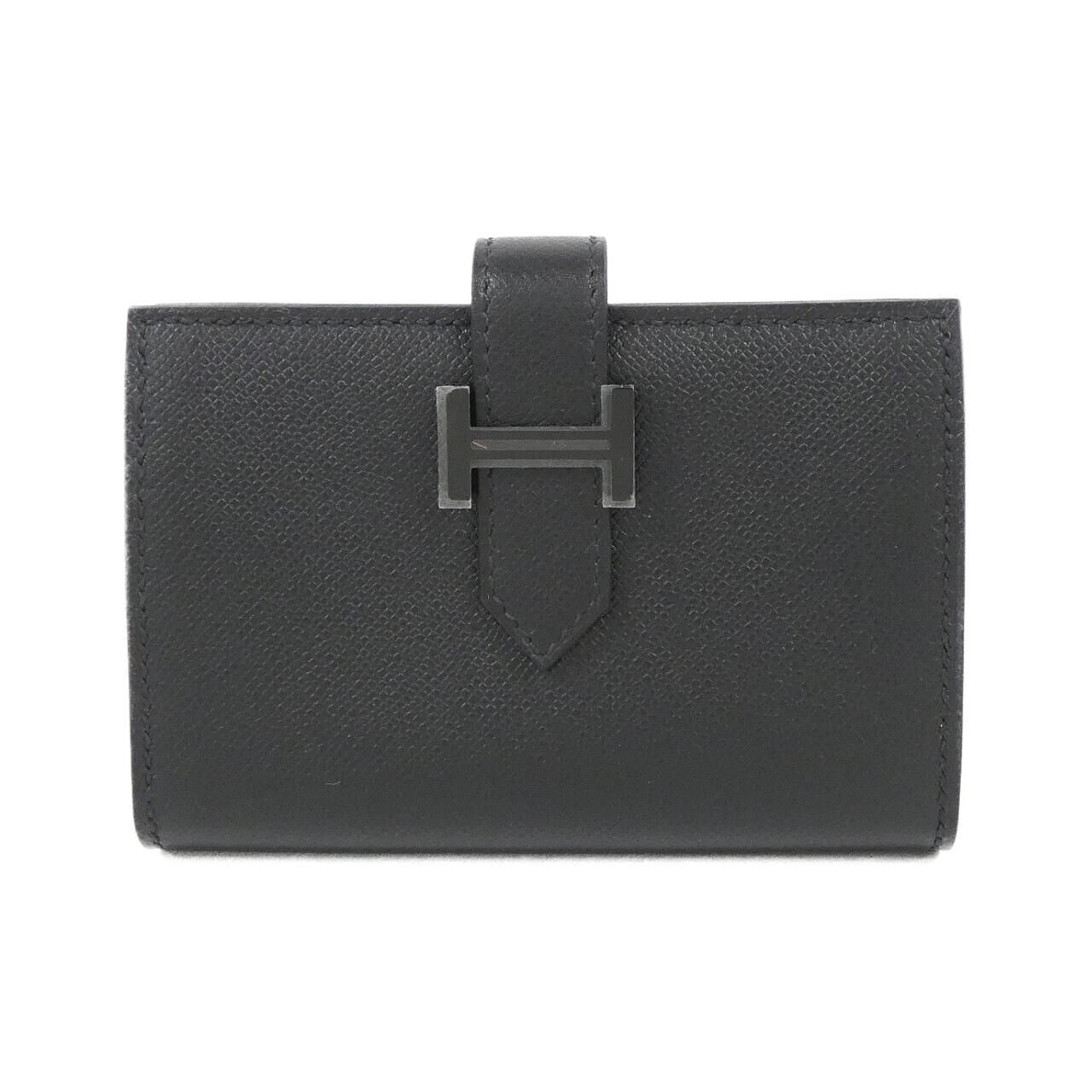 【未使用品】エルメス ベアン ミニ モノクローム 085917CH 財布 229,800円