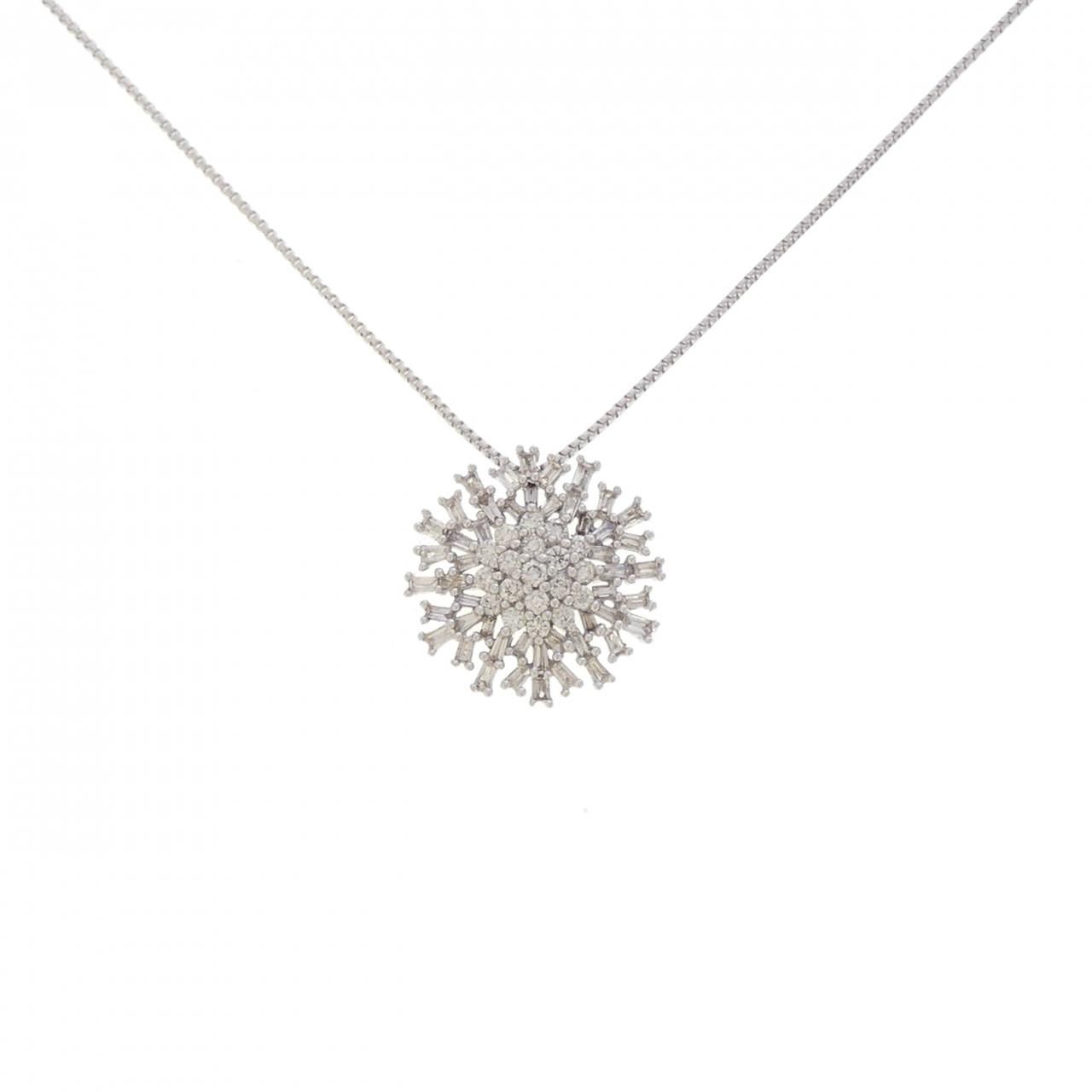 ジーエスティービー ダイヤモンド ネックレス 0.45CT