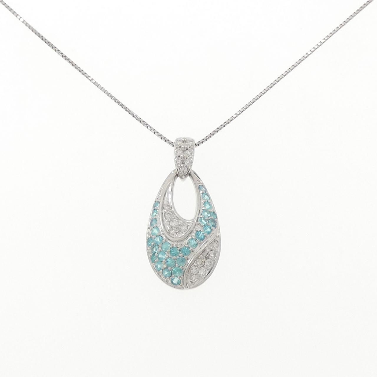 PT900/PT850 トルマリン ネックレス 0.38CT