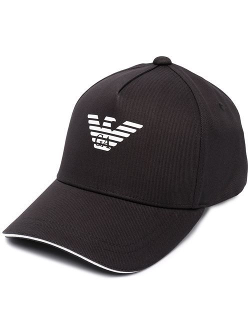 EMPORIO ARMANI ロゴ ベースボール キャップ 送料無料