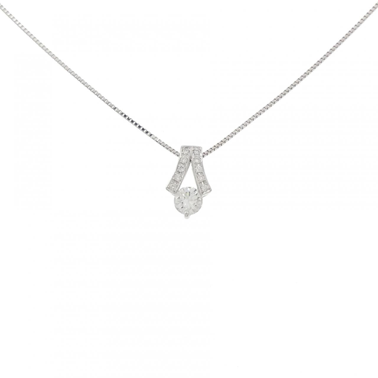 PT900/PT850 ダイヤモンド ネックレス 0.31CT