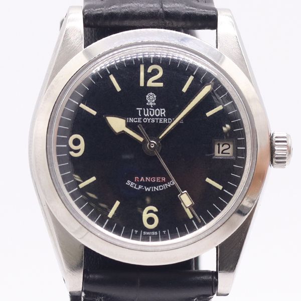 Running Tudor Prince Oyster Date Ranger 9050/0 AT/ Automatic Date Black Dial Men's Watch 0073700 8DKT NAM ABC28543