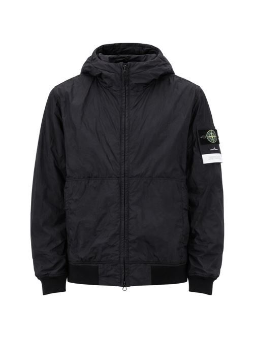 STONE ISLAND ロゴナイロンブルゾンジャケット 送料無料