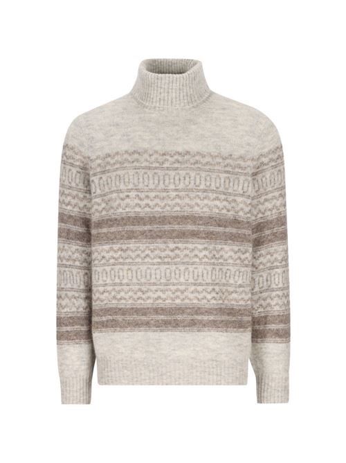 BRUNELLO CUCINELLI ウールタートルネックジャンパー 送料無料