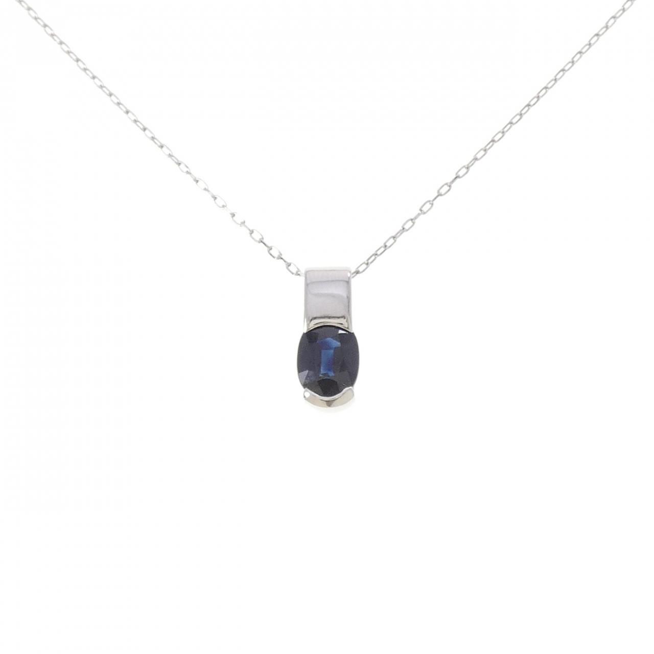 PT900/PT850 サファイヤ ネックレス 1.43CT