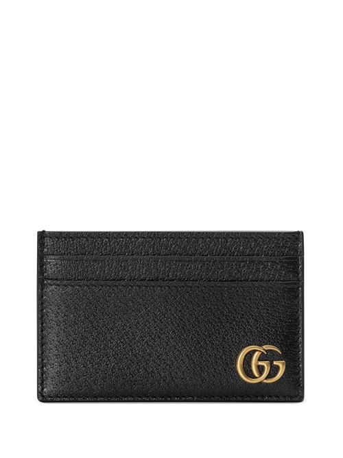 GUCCI GGマーモント レザー カードケース 送料無料 44,753円