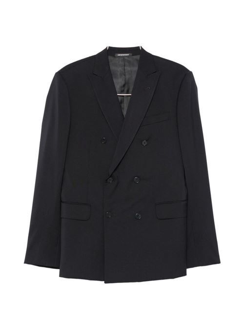 EMPORIO ARMANI ウール ダブルブレスト スーツ 送料無料 88,743円