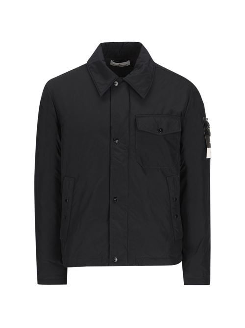 STONE ISLAND ロゴブルゾンジャケット 送料無料
