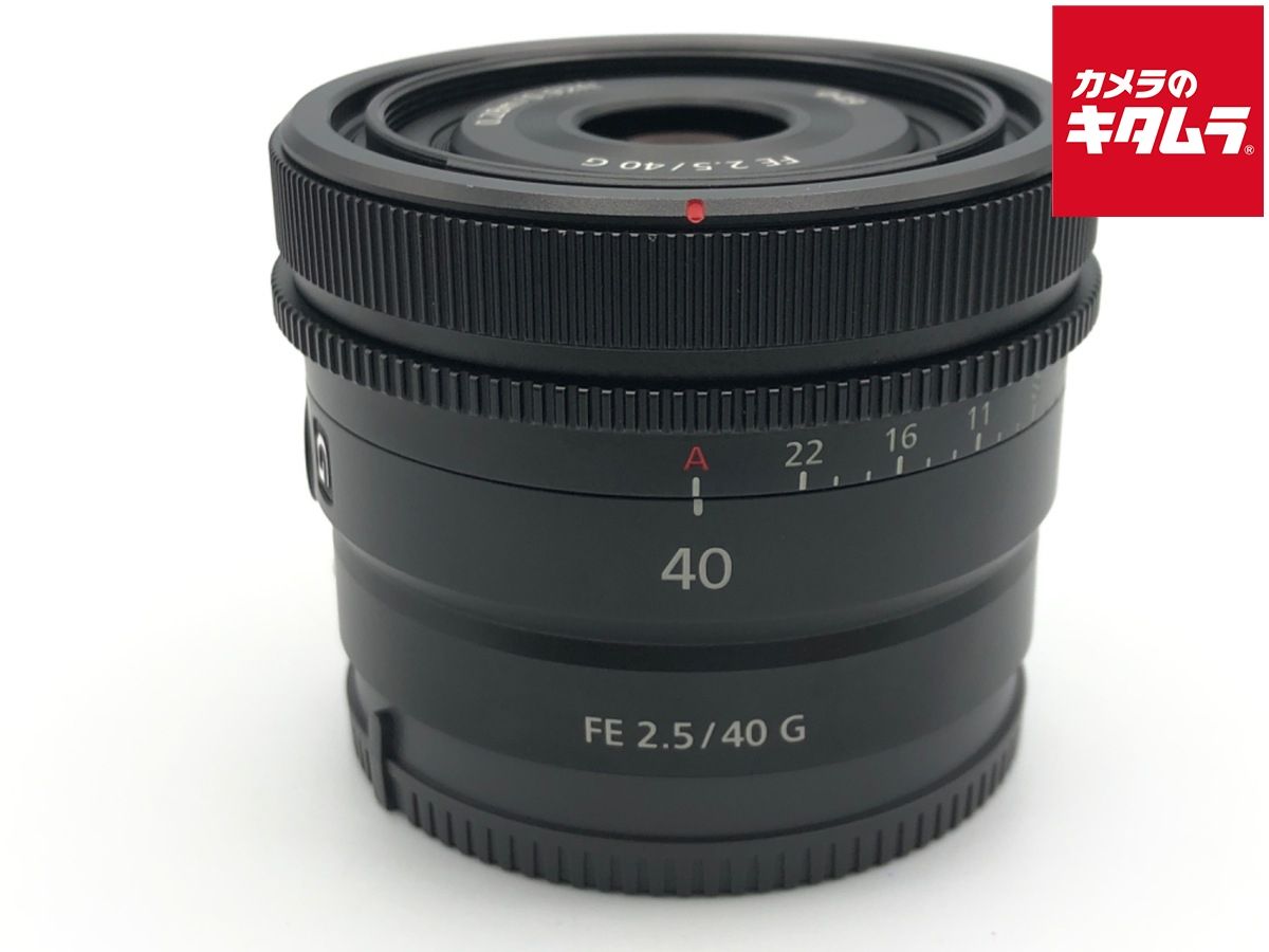 【中古】 【並品】 ソニー FE 40mm F2.5 G [SEL40F25G] 50,160円