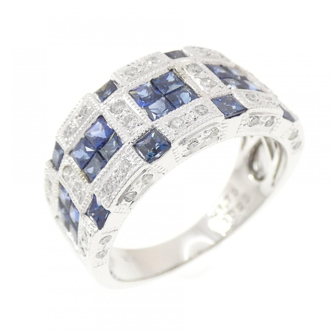 K18WG サファイヤ リング 1.75CT 125,300円