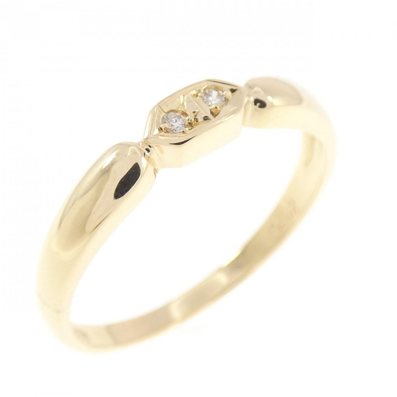 K18YG ダイヤモンド リング 0.02CT 54,360円