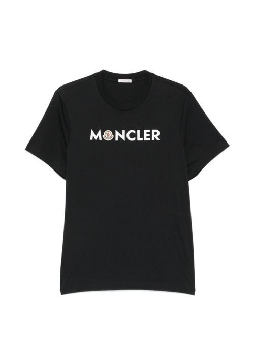 MONCLER ロゴ コットン Tシャツ 送料無料