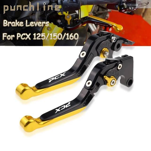 PCX 125 PCX 150 Front Disc Brake Levers PCX125 PCX150 PCX 160 2021-2023 Folding Extendable Rear Disc Brake Handles