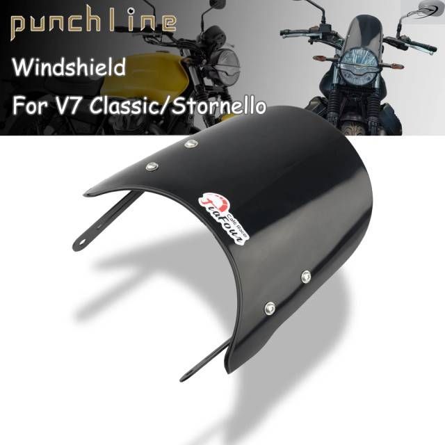 V7 III V 7 Classic/Stornello/Trofeo Stone/Special/ V9 V 9 Roamer Windshield Windscreen Wind Deflectors