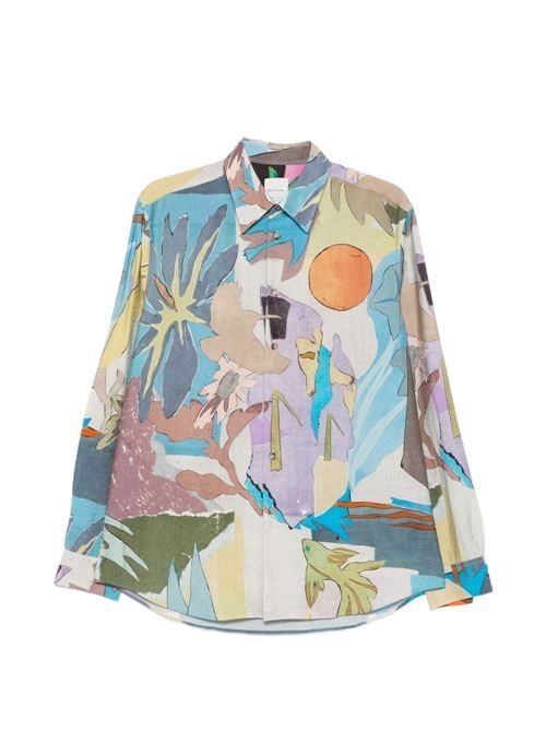 PAUL SMITH プリントシャツ 送料無料
