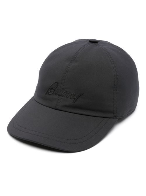 BRIONI ロゴ ベースボール キャップ 送料無料