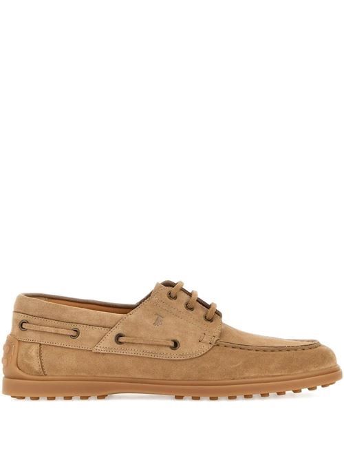 TOD'S スエードレザーローファー 送料無料