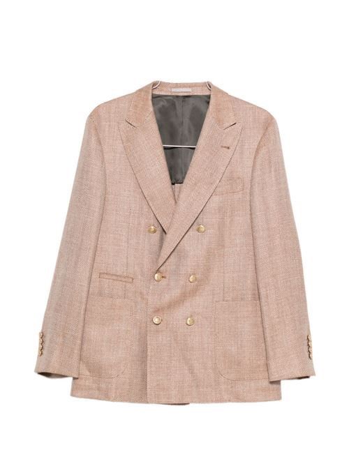 BRUNELLO CUCINELLI ダブルブレストジャケット 送料無料