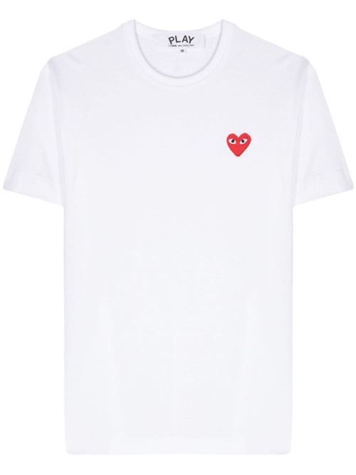 COMME DES GARÇONS PLAY コットン Tシャツ 送料無料
