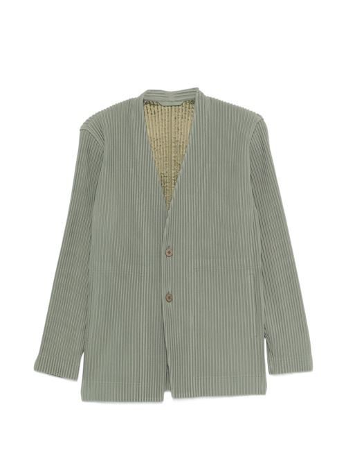 HOMME PLISSE' ISSEY MIYAKE プリーツ シングルジャケット 送料無料