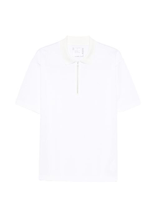 SACAI コットンポロシャツ 送料無料