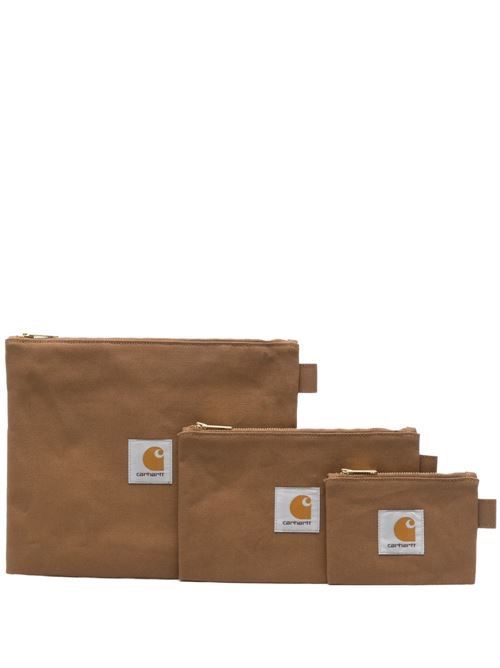 CARHARTT WIP キャンバス ポーチ - 3PACK 送料無料