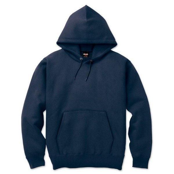 ds-裏起毛 プル パーカー XXLサイズ ネイビー 12.5oz ヘビーウェイト 綿混 コットン混 保温力抜群 男女兼用 プルオーバー 6,698円