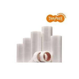 ds-（まとめ）TANOSEE 包装用半透明テープ 50mm×25m 30巻