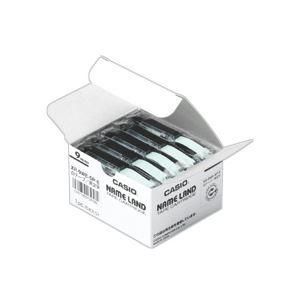 ds-カシオ CASIO ネームランド NAME LAND スタンダードテープ 9mm×8m 黄/黒文字 XR-9YW-5P-E 1パック(5個)