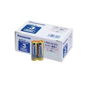 ds-パナソニック アルカリ乾電池 EVOLTA 単3形 LR6EJN/40S 1箱(40本) 5,740円