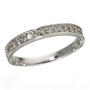 ds-0.2ct ダイヤリング 指輪 エタニティリング 19号