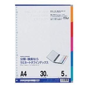 ds-(まとめ)マルマン ラミネートタブインデックス LT4005 A4〔×20セット〕