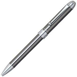 ds-(まとめ)プラチナ万年筆 ダブル3アクション MWB-1000C#98 メタル〔×5セット〕