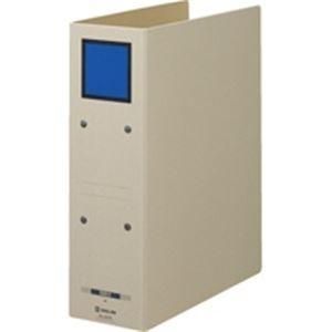 ds-（まとめ）キングジム 保存ファイルドッチ 4078 A4S 80mm 灰／青〔×20セット〕