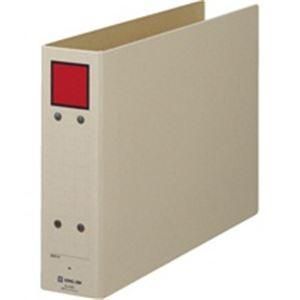①マーサスチュワート 2点セット ds-（まとめ）キングジム 保存ファイル 4385 A4E 50mm 灰／赤〔×10セット〕