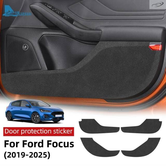 Door Anti-kick Pad d Focus Mk4 2019 - 21 2022 - 25 Car Leather Carbon Mat Interior Trim 6,825円