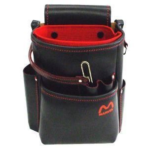 ds-電工ポケット WAIST GEAR 〔腰袋ハイクオリティ〕 レッド（赤） マーベル MDP-210HR